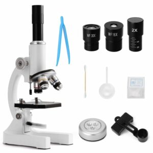 Microbiology - Microscope optique monoculaire 64X-2400X